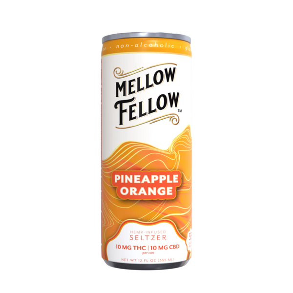Mellow Fellow Seltzer PINEAPLLE ORANGE