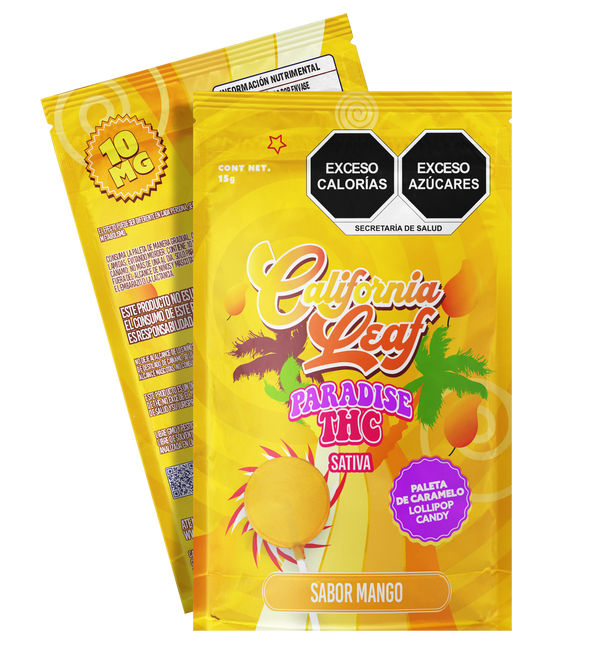 PALETA DE CARAMELO SABOR MANGO 10MG