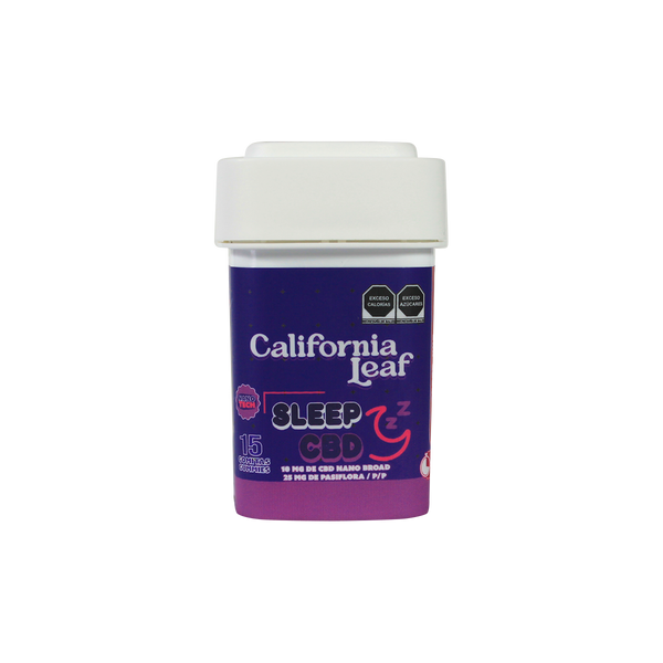 Gomitas Sleep CBD (Linalool – 10 mg CBD Nano Broad) |15 ó 30 piezas.