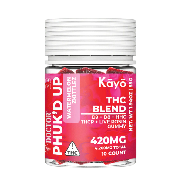 Phuk'd Up Gummies Watermelon 10ct 420mg