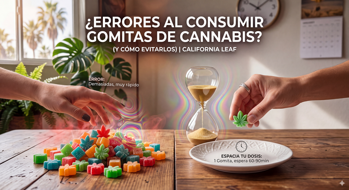 Errores al consumir gomitas de cannabis (y cómo evitarlos)