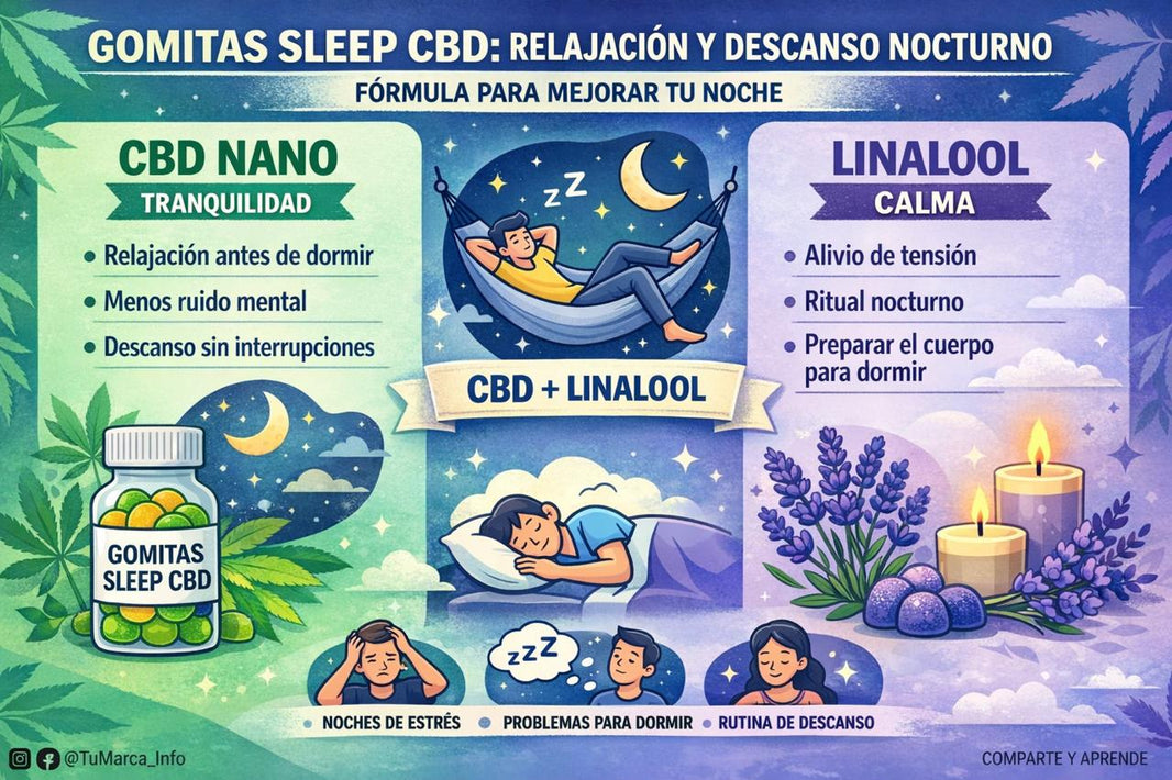 Sleep CBD: El Arte de Apagar la Mente