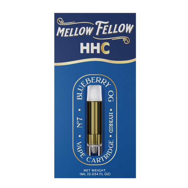 MELLOW FELLOW CLASSIC CARTRIDGES 1ml HHC BLUEBERRY