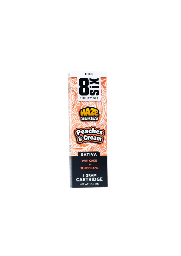 8SIX HHC 1g Peaches & Cream - Sativa