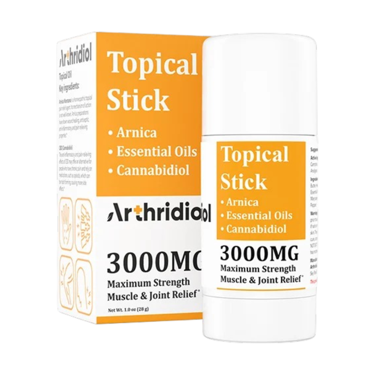 Arthridiol - Topical Stick - 3000mg