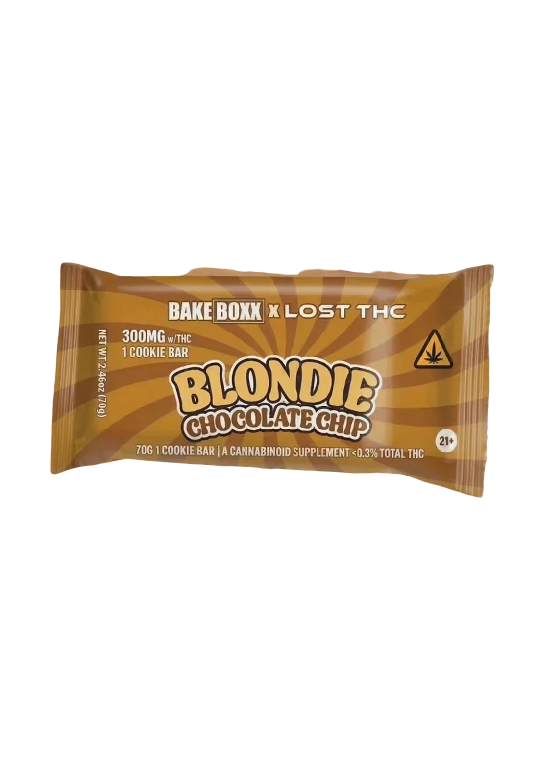 THC Bake Boxx Brownie Blondie 300mg D9-1