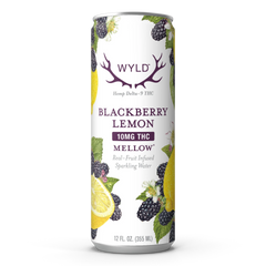 WYLD SPARKLING WATER THC 10MG BLACKBERRY LEMON-1
