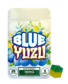 Hidden Hills Blue Yuzu Punch THCP Gummies 100MG-1
