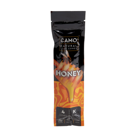 CAMO CONES DISPLAY HONEY