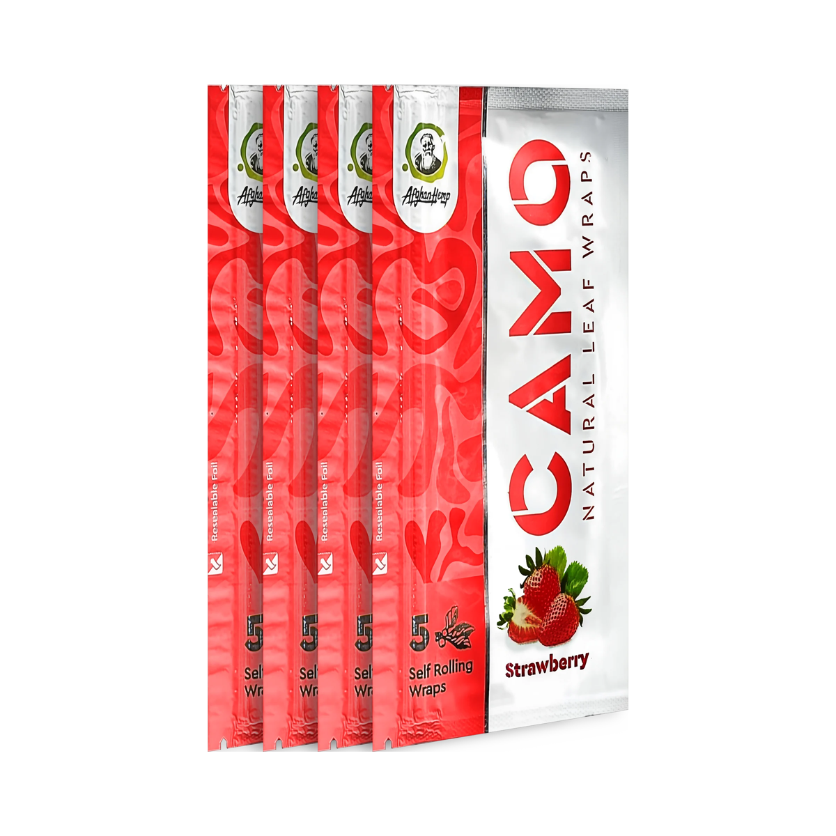 CAMO WRAPS STRAWBERRY DISPLAY