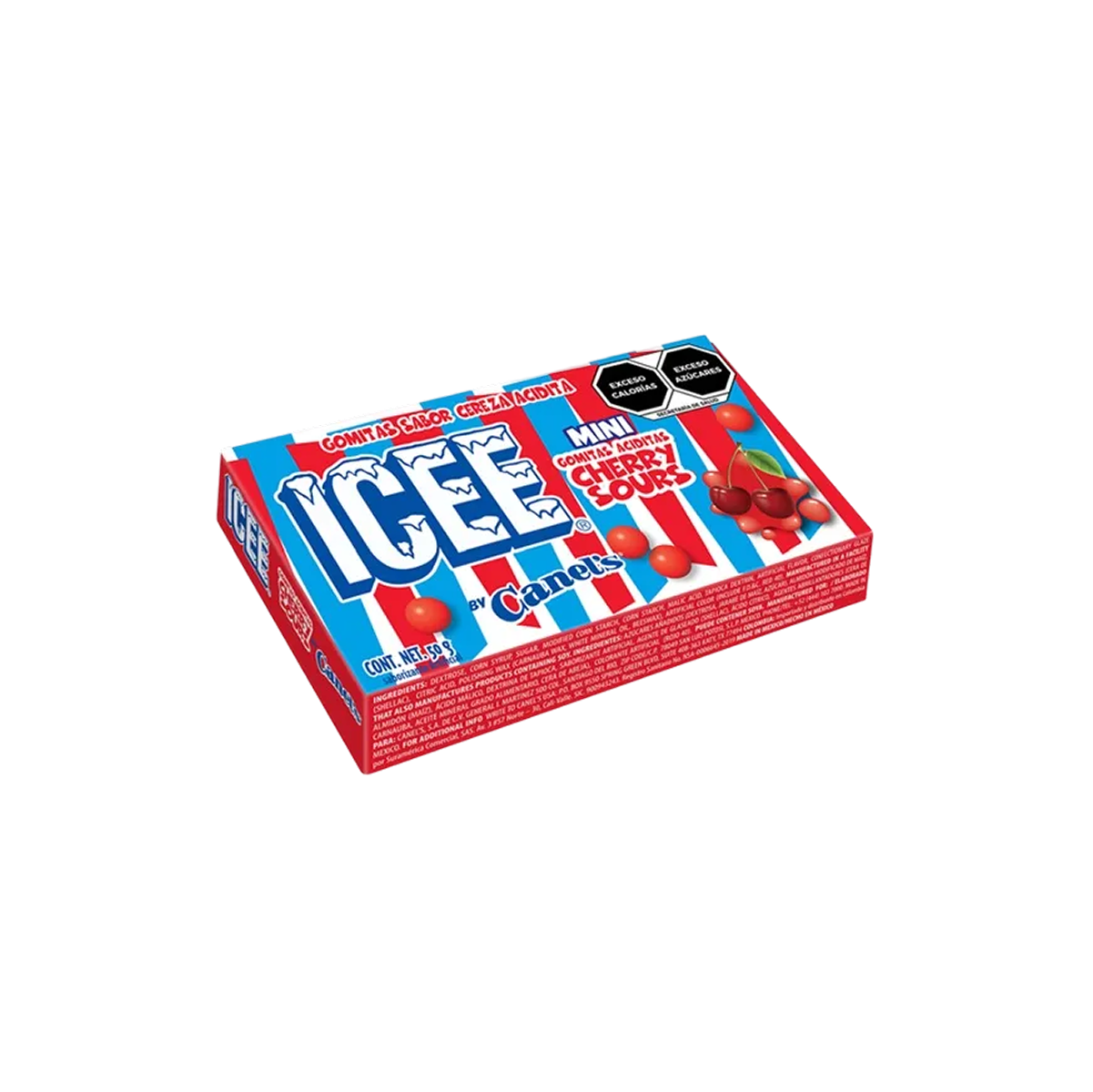 CANELS GOMA CEREZA ICEE