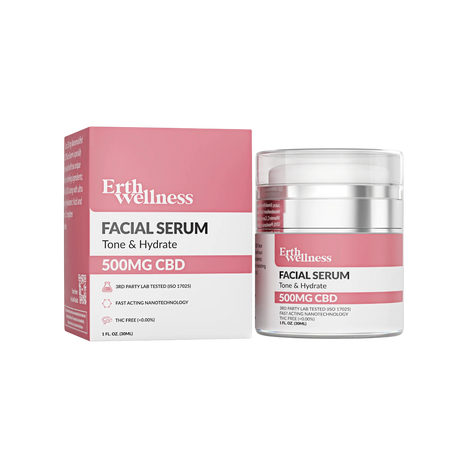 CBD Face Serum - Tone & Hydrate - 500MG