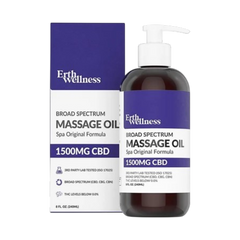 CBD Massage Oil - Spa Original - 1500 MG (THC Free)-1