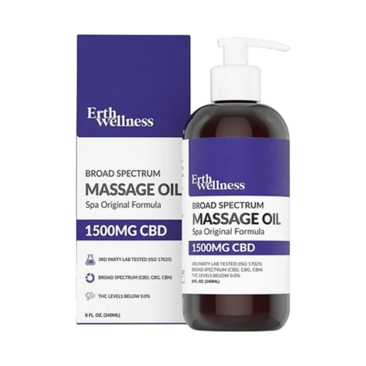 CBD  Massage Oil - Spa Original - 1500 MG (THC Free)