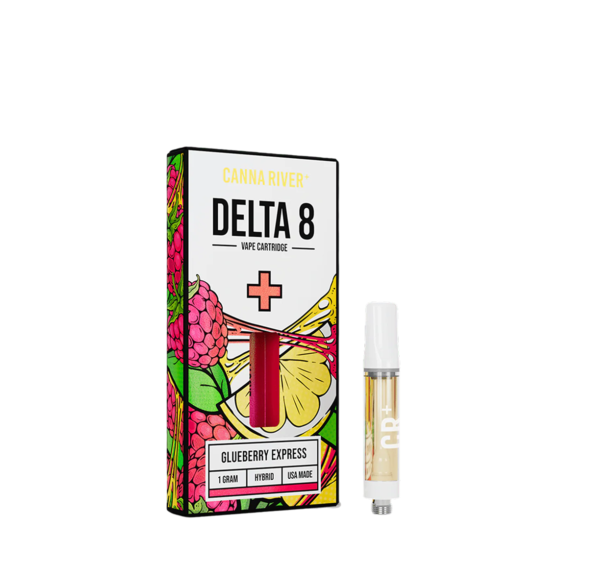 Canna River - D8 Cartridge - Delta 8 THC Glueberry Express