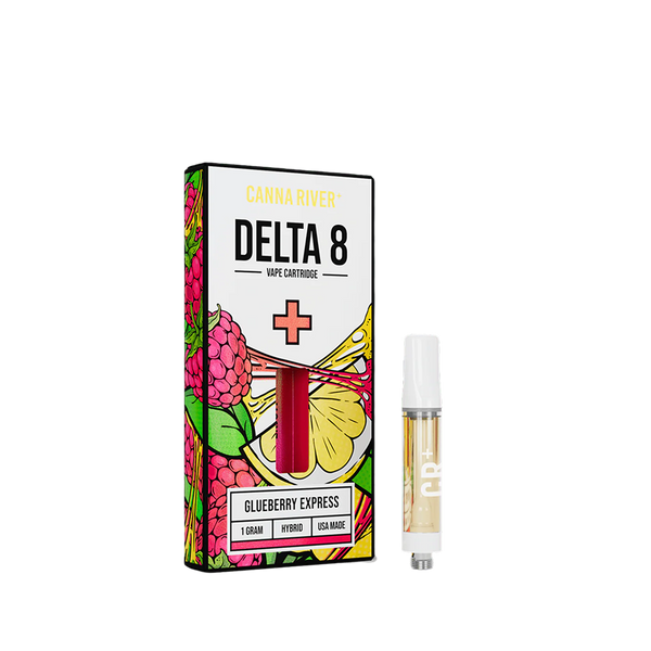 Canna River - D8 Cartridge - Delta 8 THC Glueberry Express