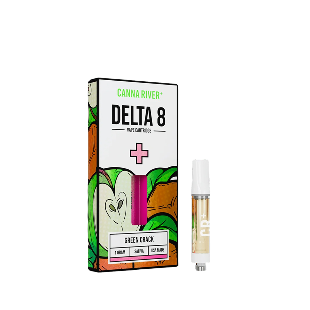 Canna River - D8 Cartridge - Delta 8 THC Green Crack