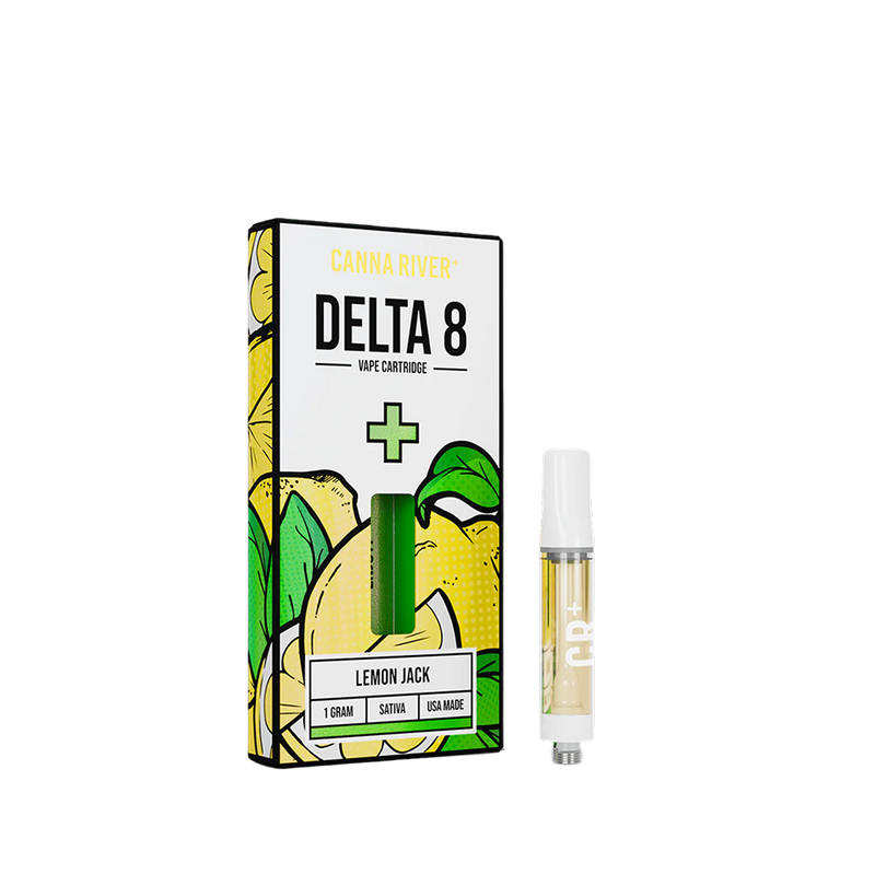 Canna River - D8 Cartridge - Delta 8 THC Lemon Jack-1