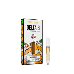 Canna River - D8 Cartridge - Delta 8 THC Mango Cake-1
