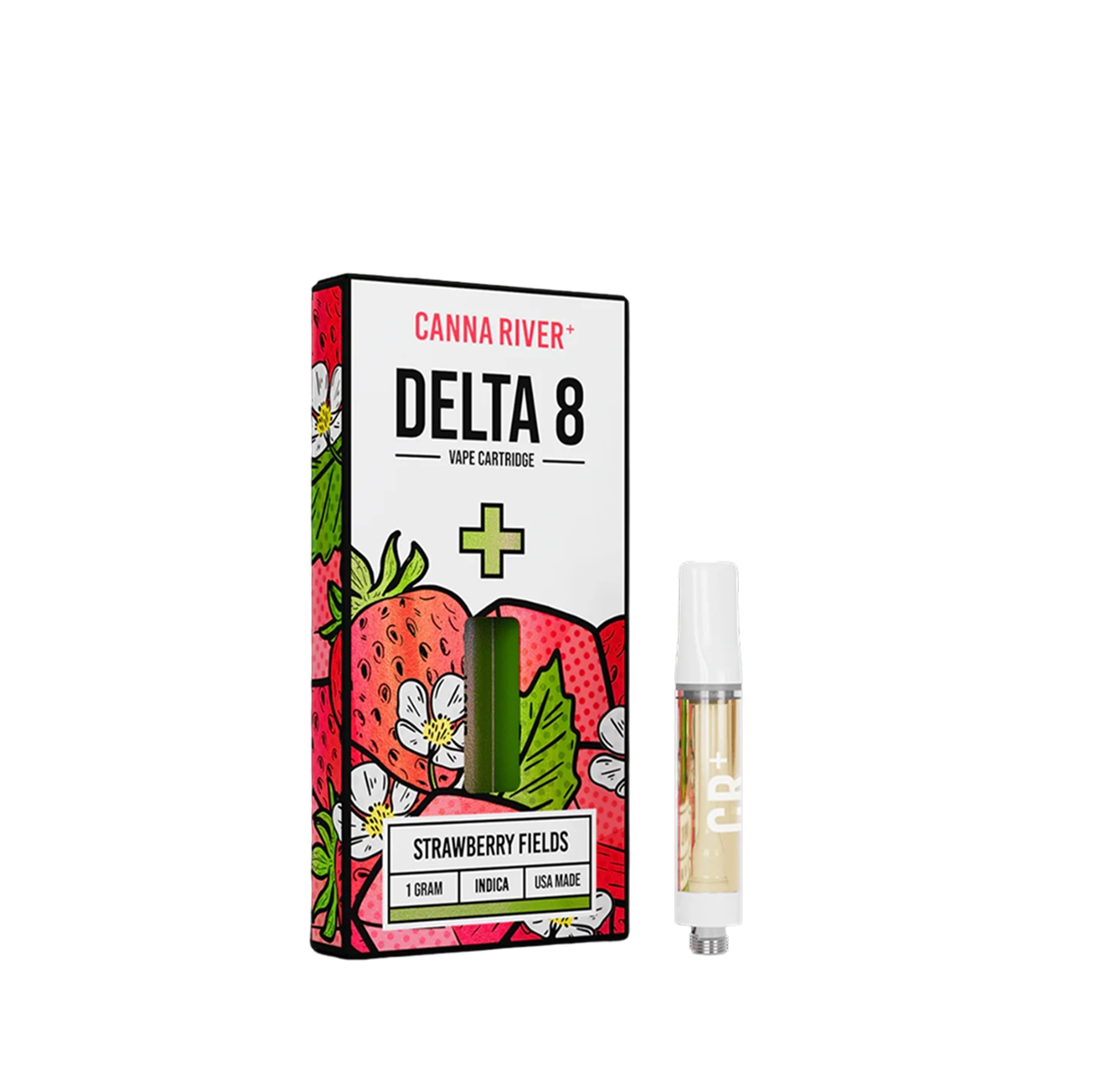 Canna River - D8 Cartridge - Delta 8 THC Strawberry Fields-1