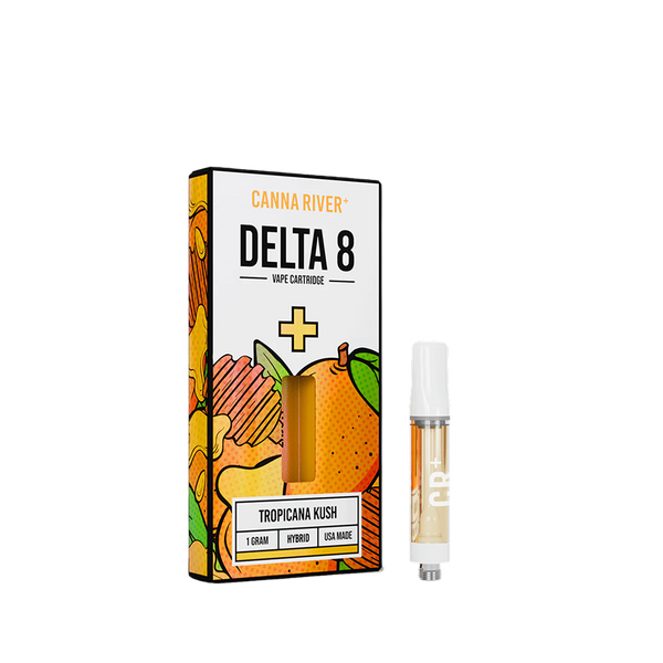 Canna River - D8 Cartridge - Delta 8 THC Tropicana Kush