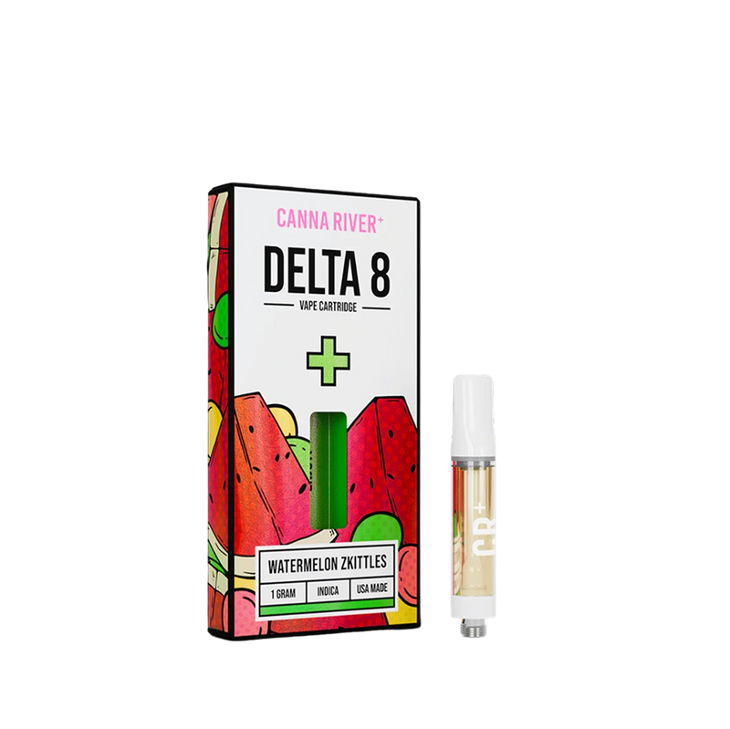 Canna River - D8 Cartridge - Delta 8 THC Watermelon Zkittles-1