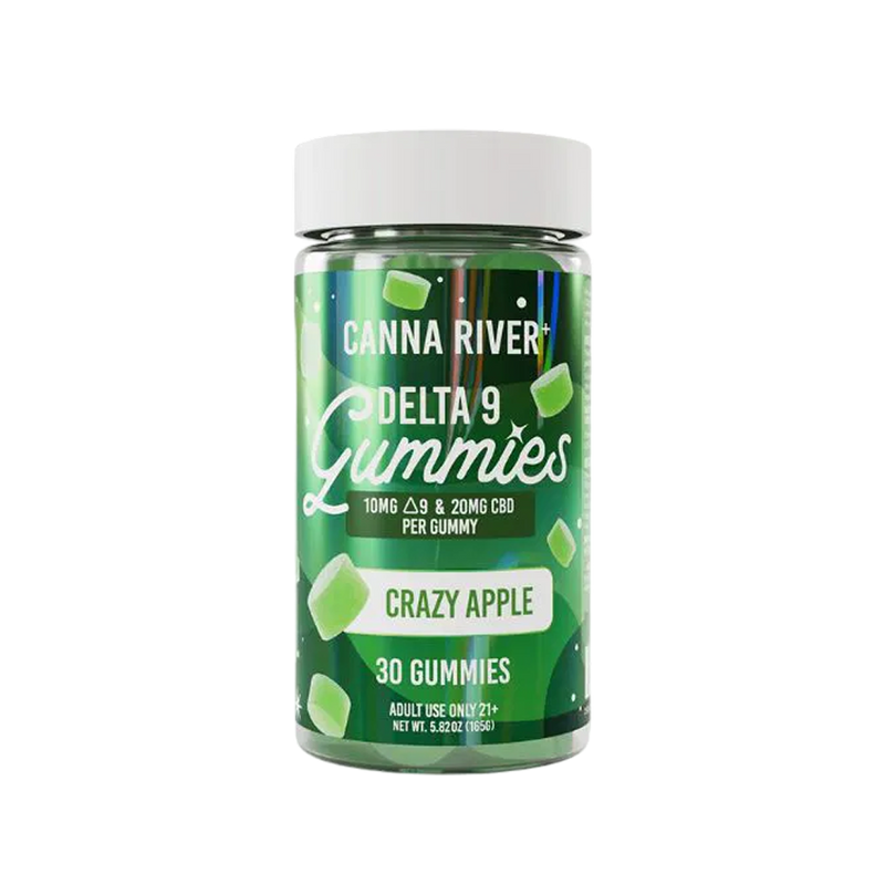 Canna River Crazy Apple: El Equilibrio Perfecto 10mg Delta-9 + 20mg CBD-1