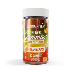 Canna River Delta-8 Gummies Island Splash (30 pz / 25mg por Gomita)-1