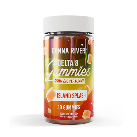 Canna River Delta-8 Gummies Island Splash (30 pz / 25mg por Gomita)