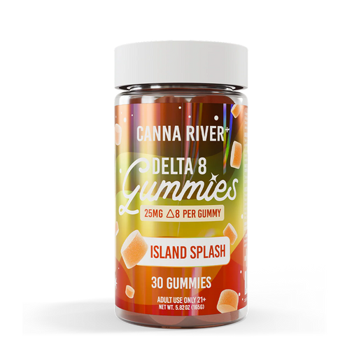 Canna River Delta-8 Gummies Island Splash (30 pz / 25mg por Gomita)