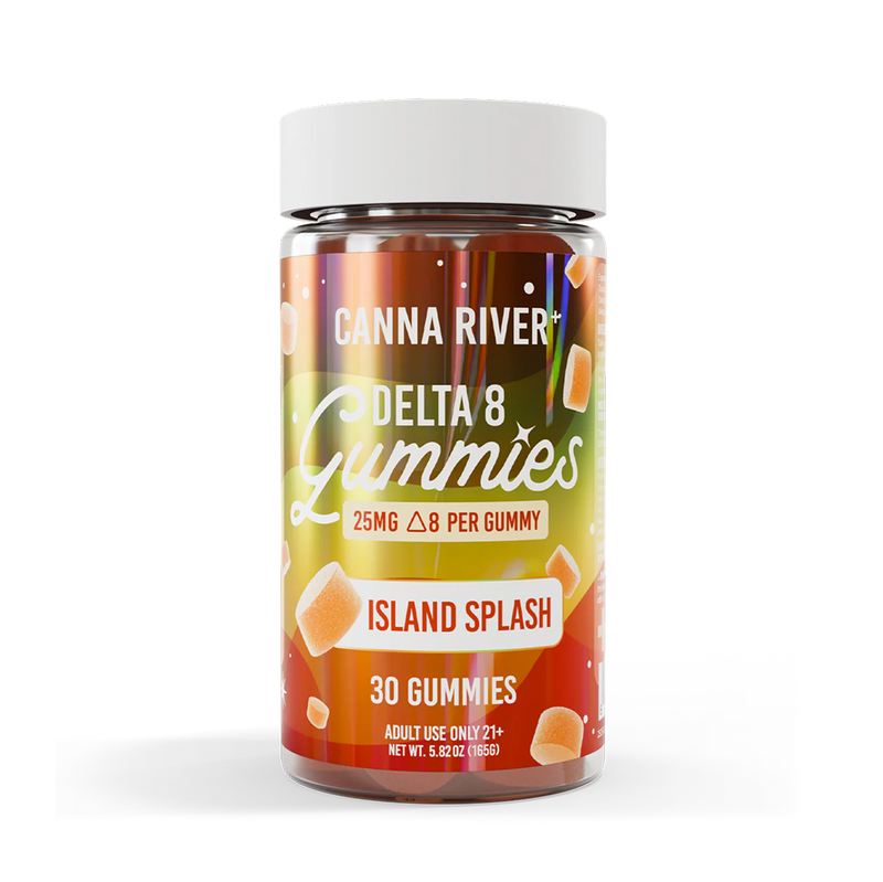 Canna River Delta-8 Gummies Island Splash (30 pz / 25mg por Gomita)-1
