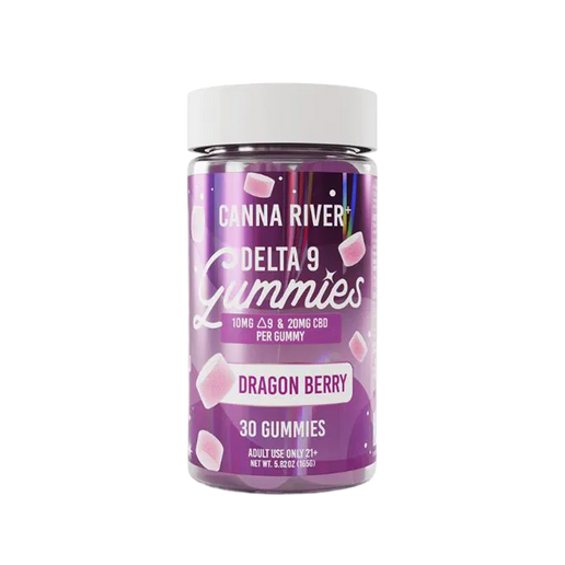Canna River Dragon Berry: El Equilibrio Perfecto 10mg Delta-9 + 20mg CBD