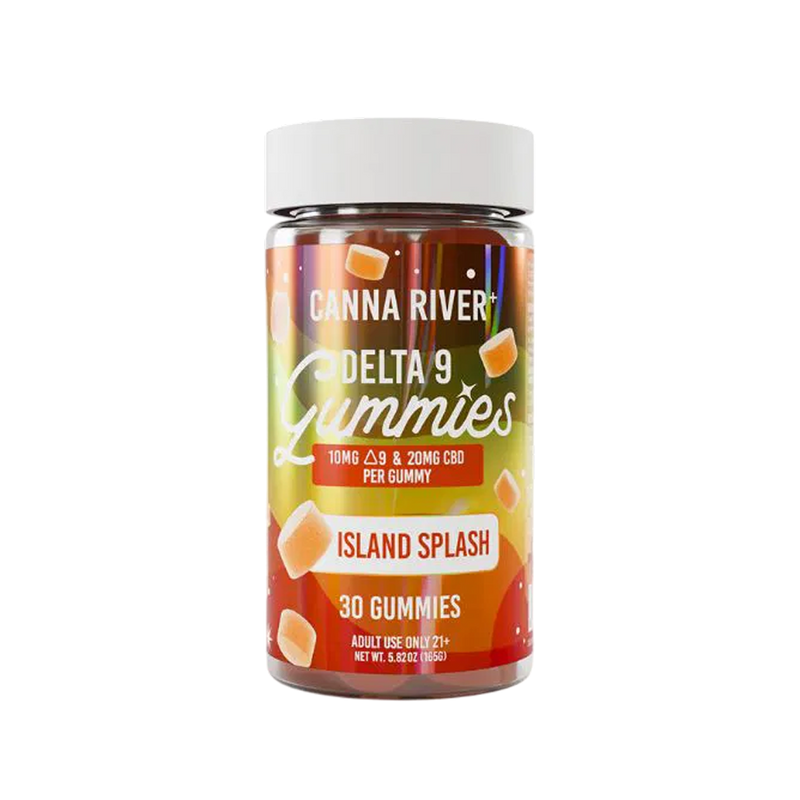 Canna River Island Splash: El Equilibrio Perfecto 10mg Delta-9 + 20mg CBD-1
