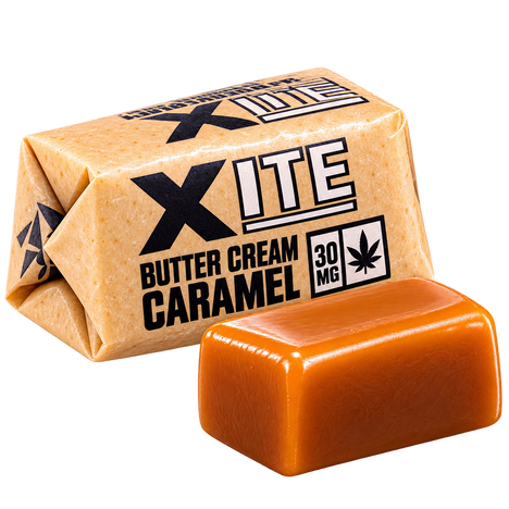 THC Xite Delta 9 THC Butter Cream Caramel 1 Pieza