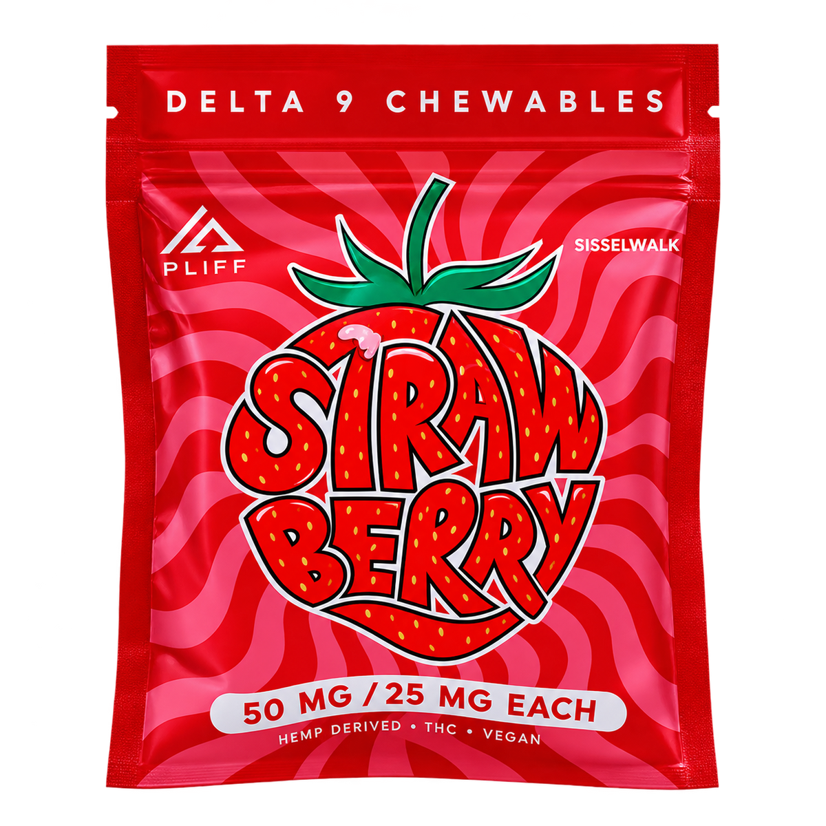Uplift D9 Strawberry Chews Box 50mg-1