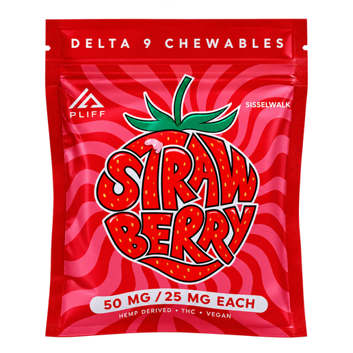 Uplift D9 Strawberry Chews Box 50mg