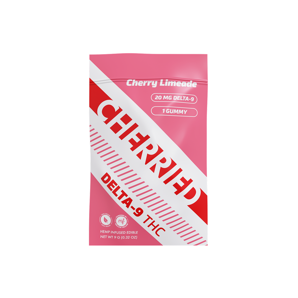 Cherried 1pc Edibles 20mg Delta 9 Cherry Limeade-1
