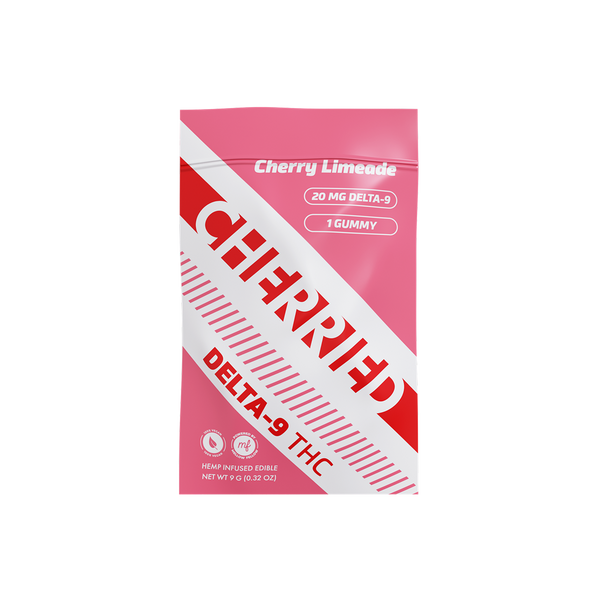 Cherried 1pc Edibles 20mg Delta 9 Cherry Limeade