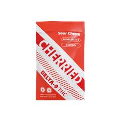 Cherried 1pz Edibles 20mg Delta 9 Sour Cherry-1