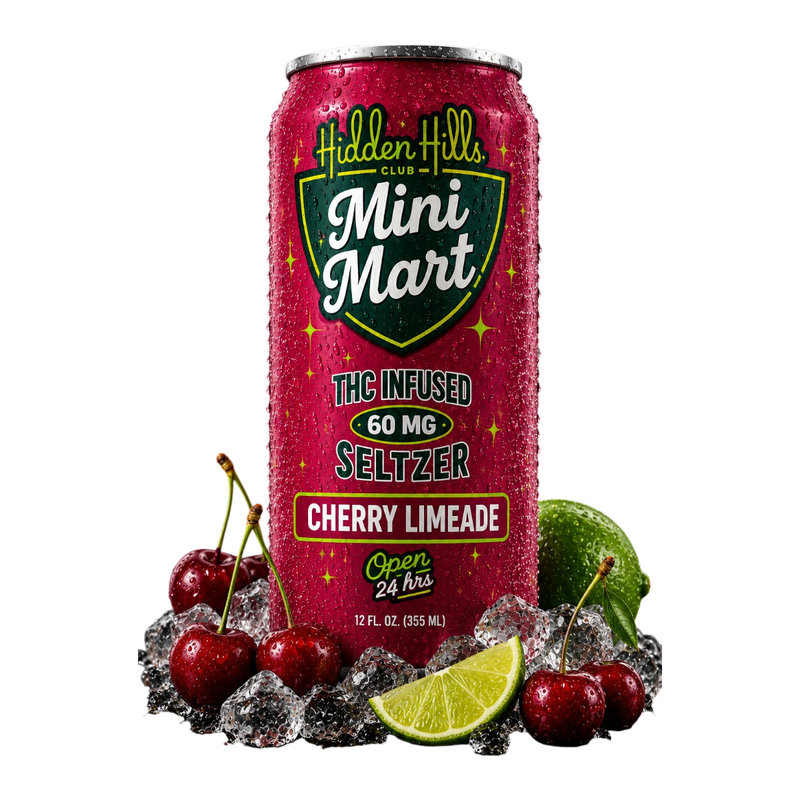 Hidden Hills 60 Mg Drink - Mini Mart Thca - Cherry Limeade-1
