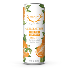 WYLD SPARKLING WATER THC 2MG CBD 20MG CLEMENTINE-1