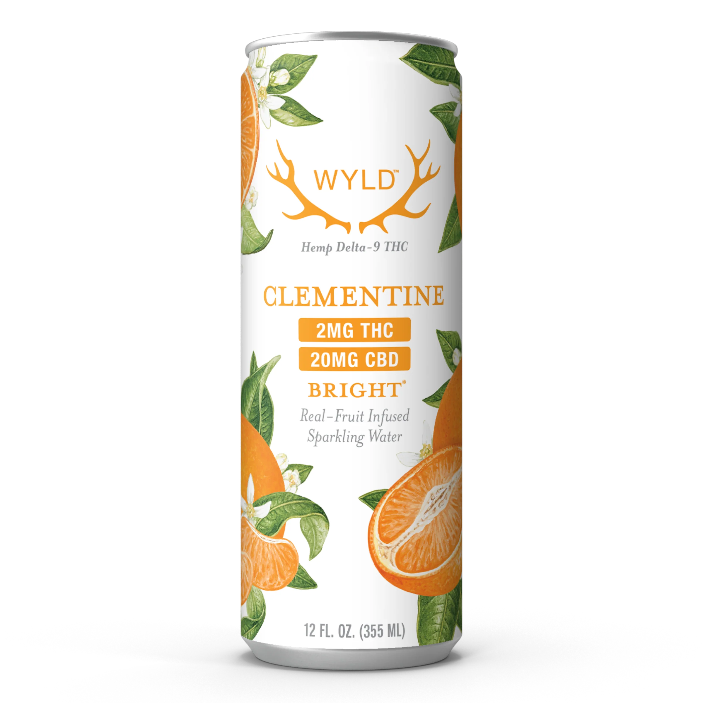 WYLD SPARKLING WATER THC 2MG CBD 20MG CLEMENTINE