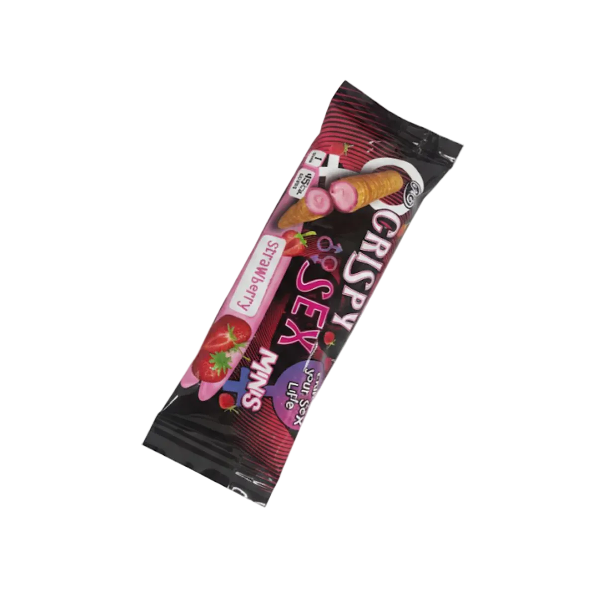 Crispy Blunts Sex Mini Strawberry visto de frente