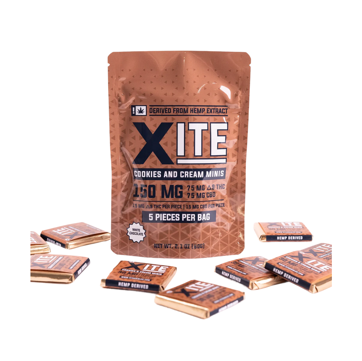 D9 Cookies & Cream Minis-XITE THC-1
