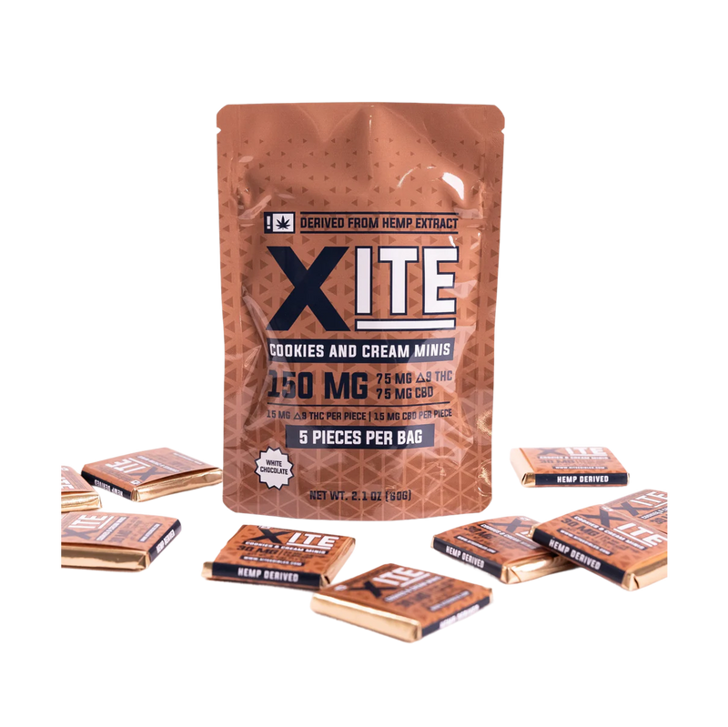 D9 Cookies & Cream Minis-XITE THC-1