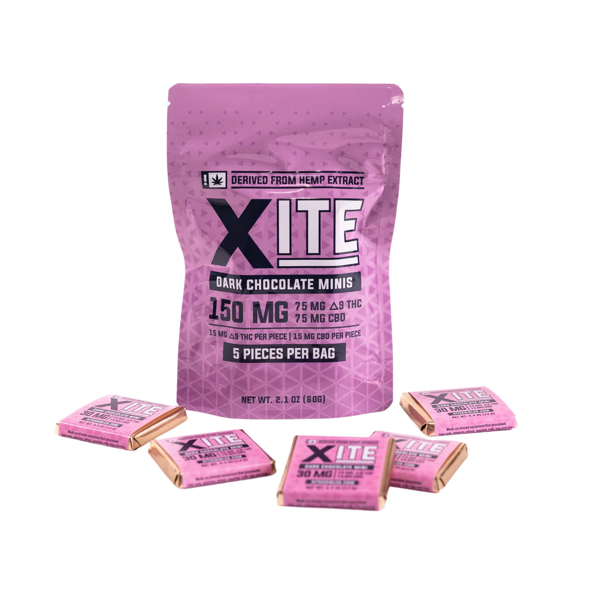 D9 Dark Chocolate Minis-XITE THC