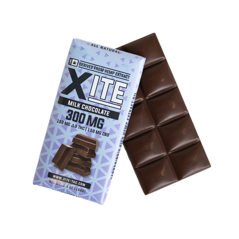 XITE Delta 9 THC Milk Chocolate Bar THC