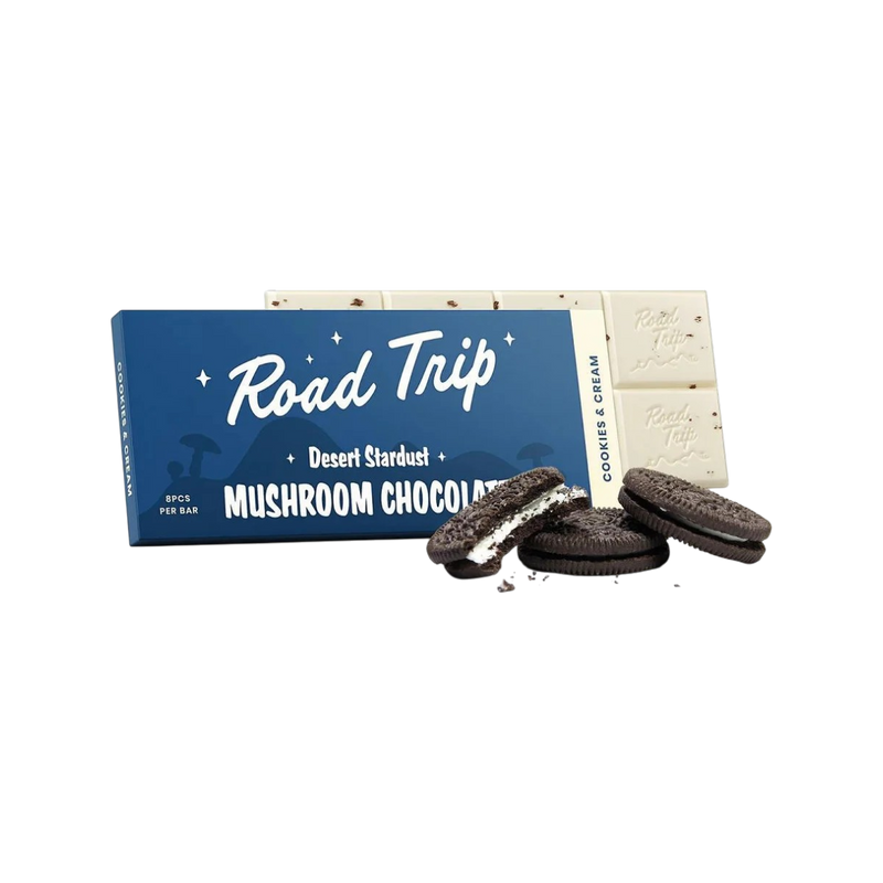 Desert Stardust Mushroom Chocolate Bar Cookies & Cream-1