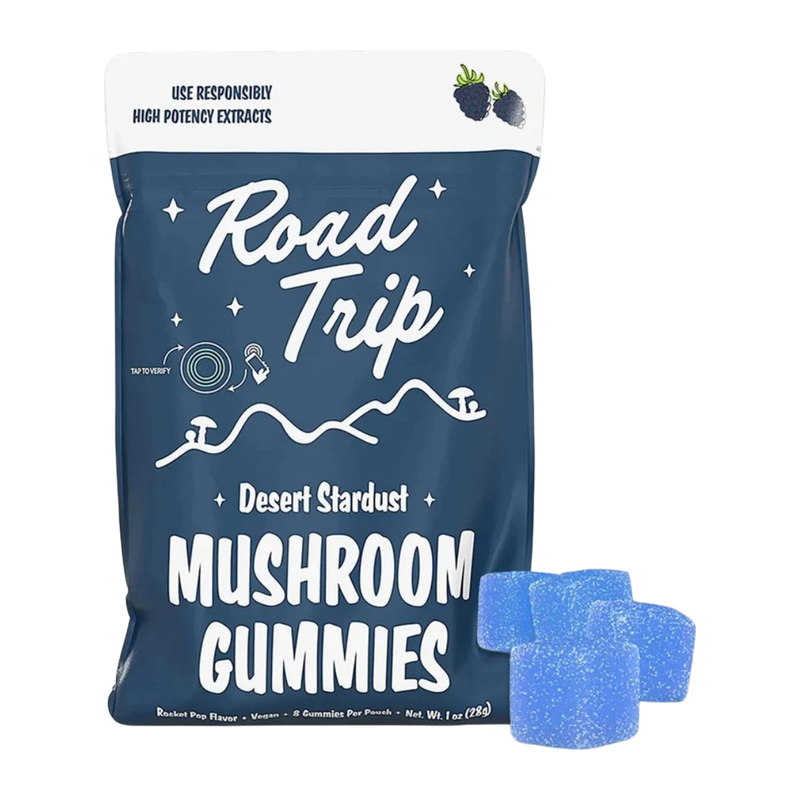 Desert Stardust Mushroom Gummies - Blue Raspberry-1