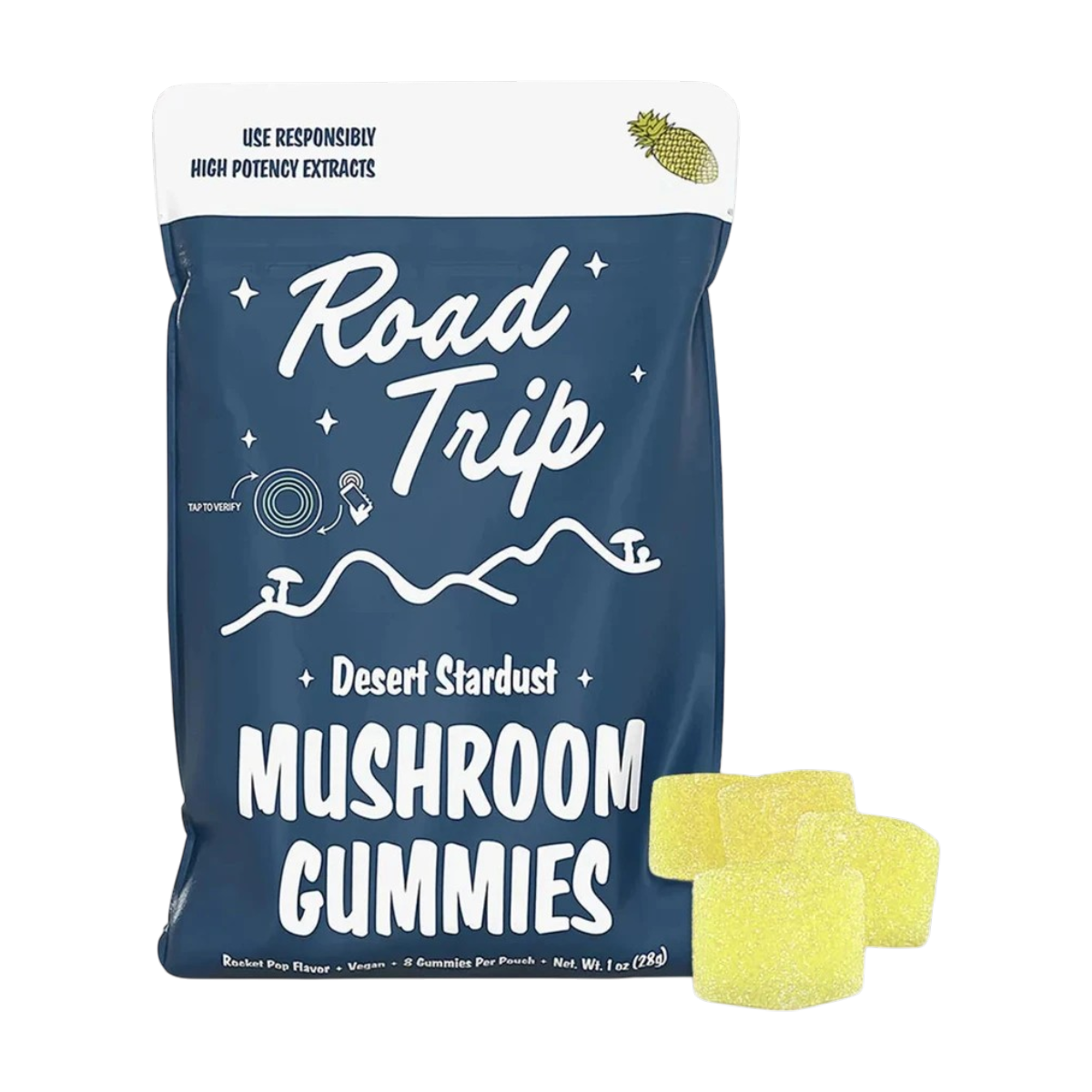 Desert Stardust Mushroom Gummies Pineapple-1